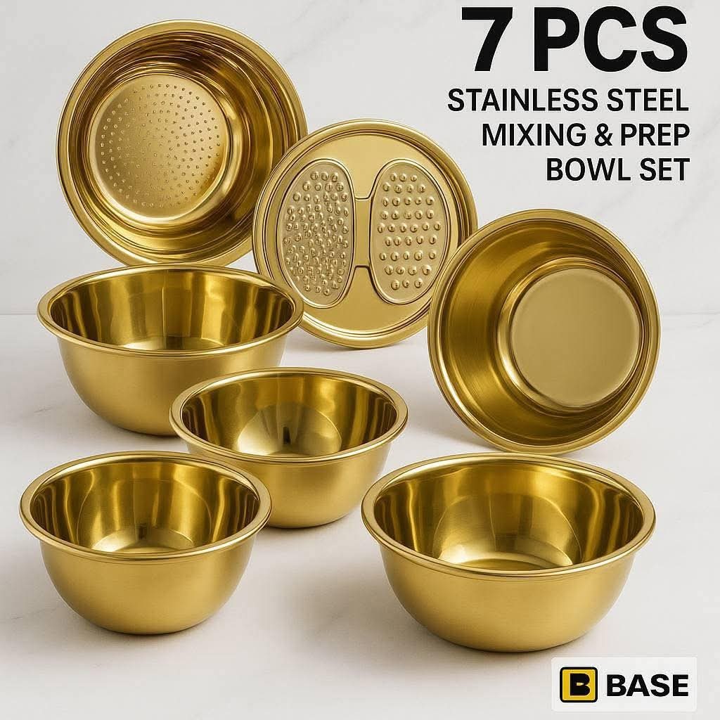 Série en inox doré 