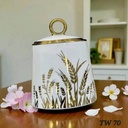 porte d'épicées avec support doré  