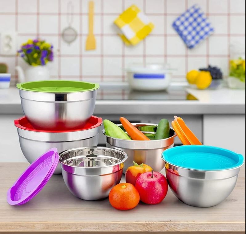 Série de 5 pcs avec couvercle 